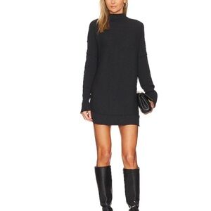 We The Free | Women’s Dark Grey Casey Tunic Ribbed Dress Size Small